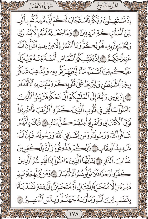 صفحة ١٧٨ من المصحف