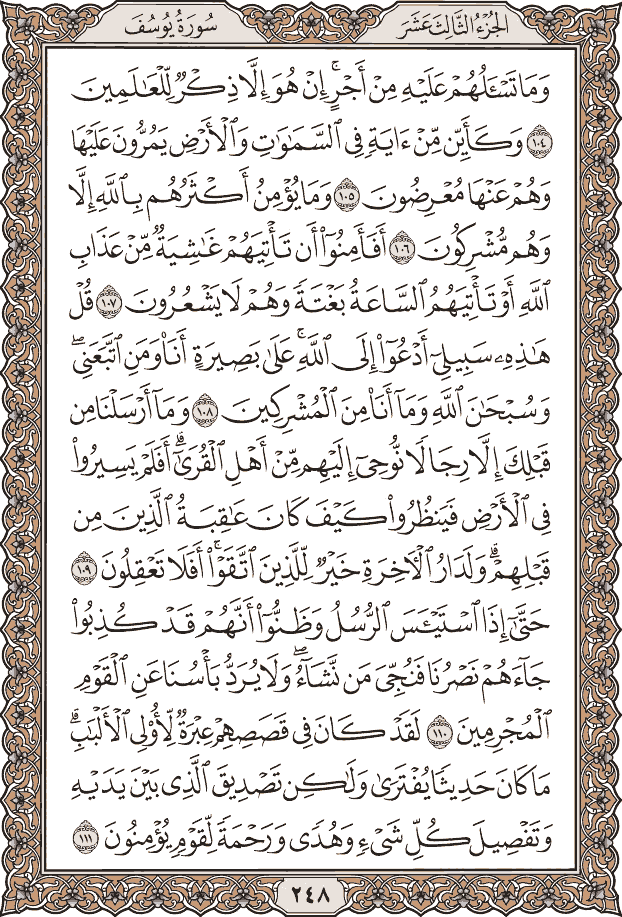 صفحة ٢٤٨ من المصحف